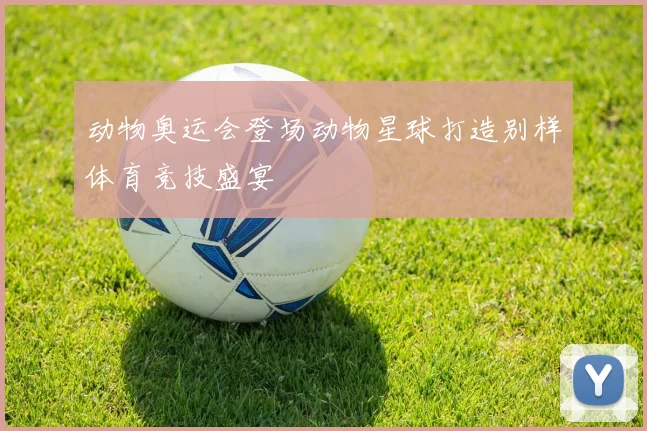 动物奥运会登场动物星球打造别样体育竞技盛宴